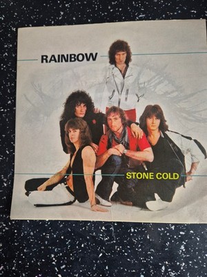 Rainbow - Stone Cold 7'' Vinyl Single Record 1982. Polydor POSP 421