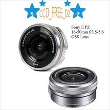 Sony E PZ 16-50mm f/3.5-5.6 OSS Lens for Sony E-Mount Cameras Silver