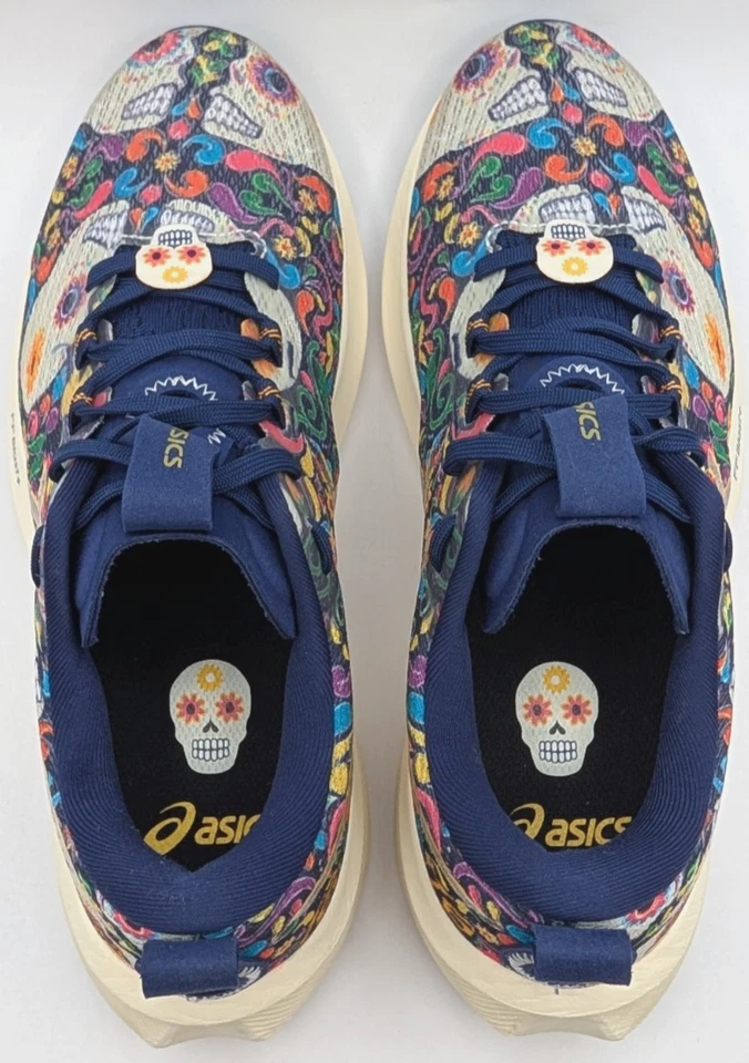 Scarpe donna Asics Gel Noosa Tri 16 edizione limitata Día De Muertos taglia 8 - Immagine 4 di 4