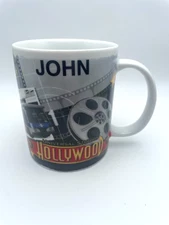 Universal Studios Hollywood CA Film Tram Tour Mug John Personalized 11oz B65