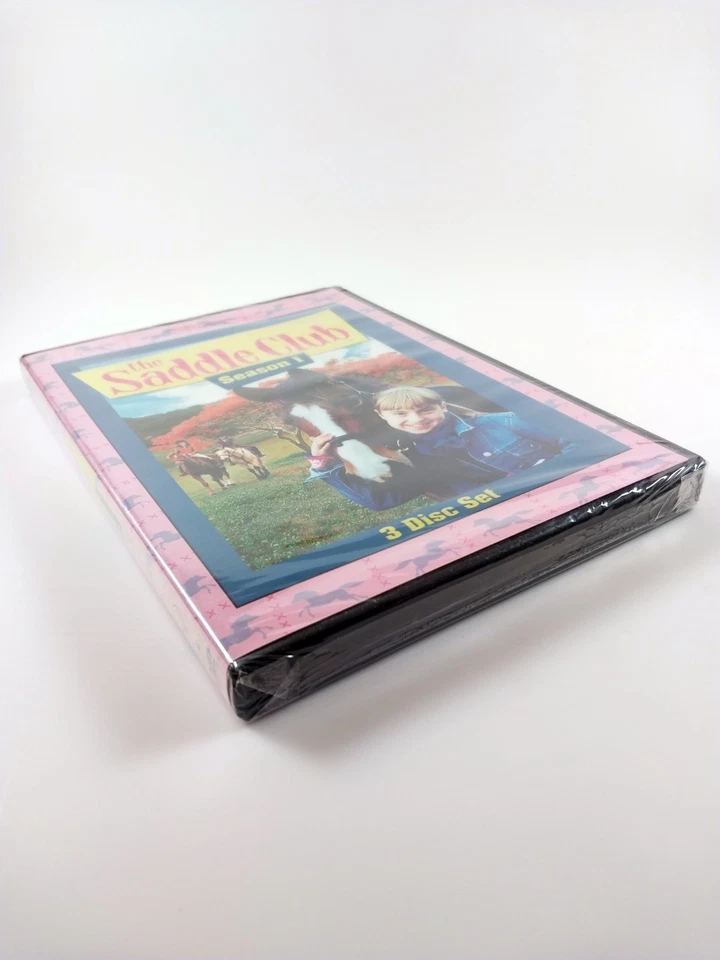 The Saddle Club : Season 1 (DVD, 2010) Fullscreen - 3 Disc - Sealed - Image 3 of 3