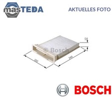 1 987 432 118 INNENRAUMFILTER POLLENFILTER BOSCH FÜR NISSAN ALMERA I