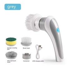 Electric Cleaning Brush 4 In 1 Spinning Scrubber Handheld Electric Cordless Clea