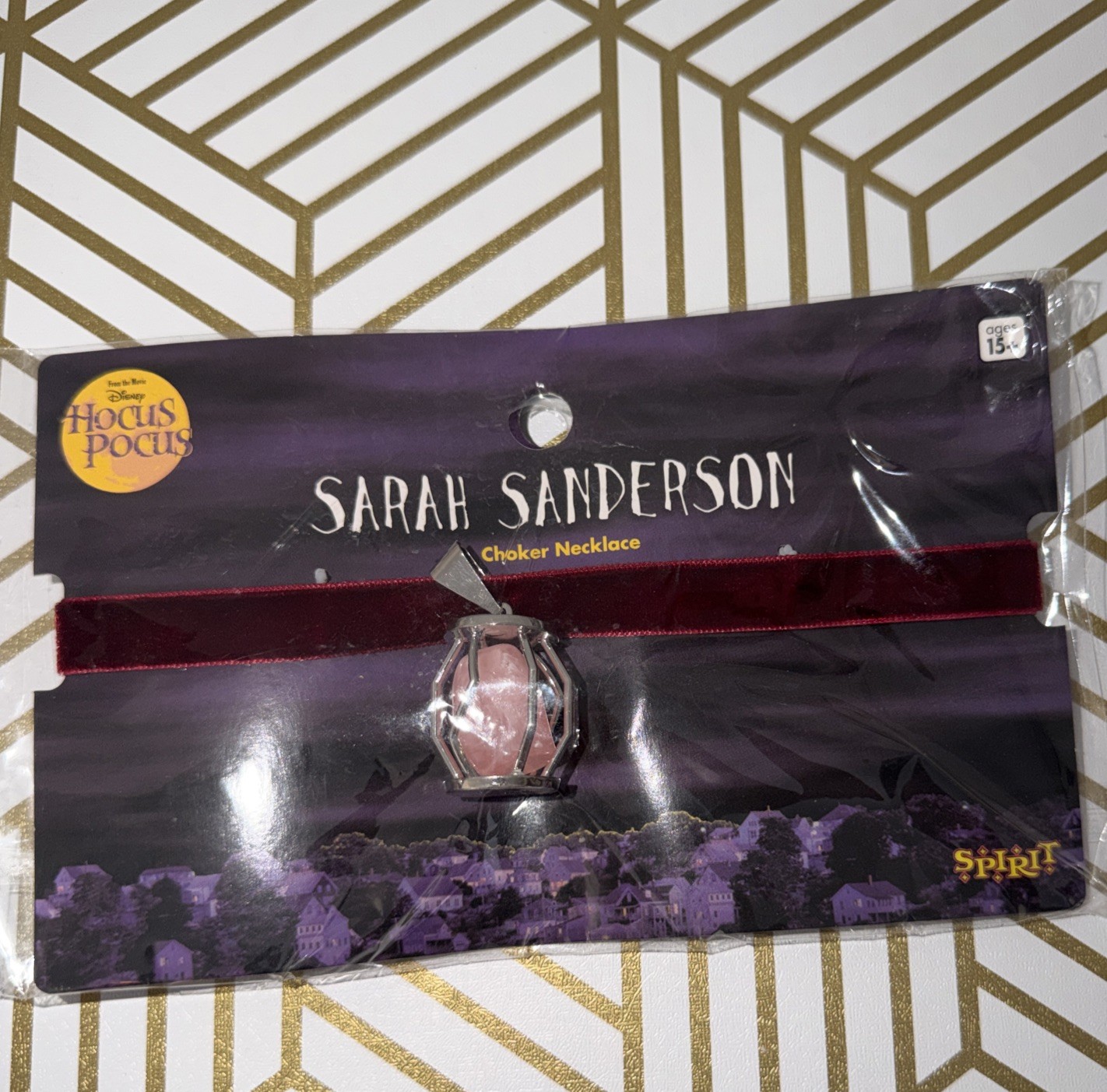 Pocus Course Disney Hocus Pocus Sarah Sanderson Choker Necklace Cosplay Spirit ...