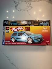 Hot Wheels Brick Shop ’90 Honda Civic EF JHF62 NEW SEALED Exclusive