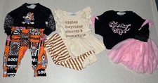 NIB Girls 6-12m Karolina and Sophia Boutique Bundle - 3 Outfits  