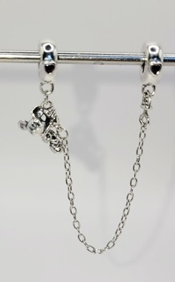 Authentic Pandora Charm, Disney Climbing Mickey Safety Chain