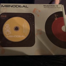 CD Player with Bluetooth, MONODEAL Portable Rechargeable.. Wall Mount