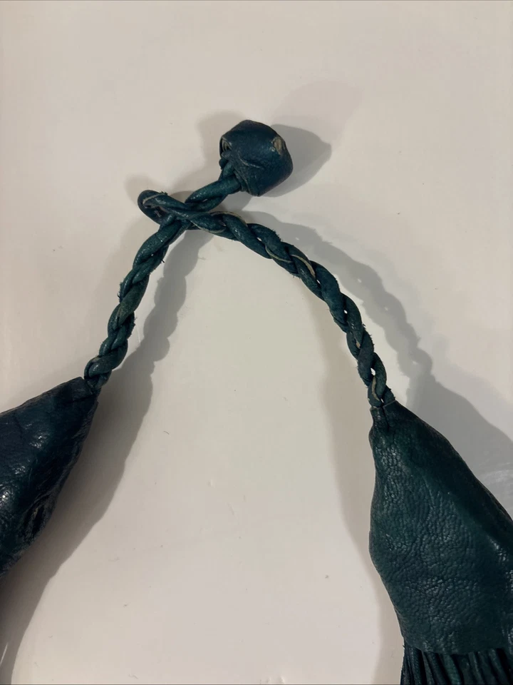 Collar Babero De Colección Multi Cordón Cuero Bohemio Africano Étnico Tribal Foto 4 de 4