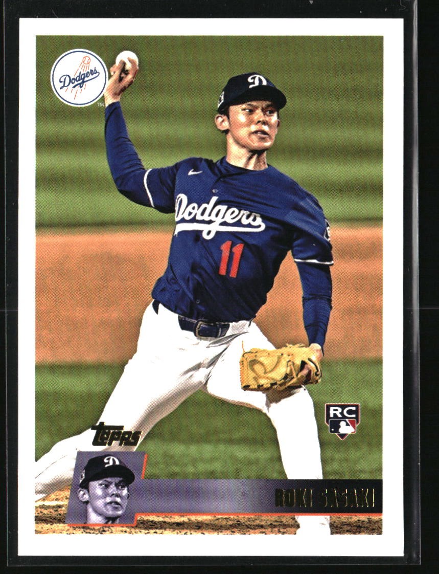 2025 Topps Archives Roki Sasaki Rookie #200 RC Los Angeles Dodgers