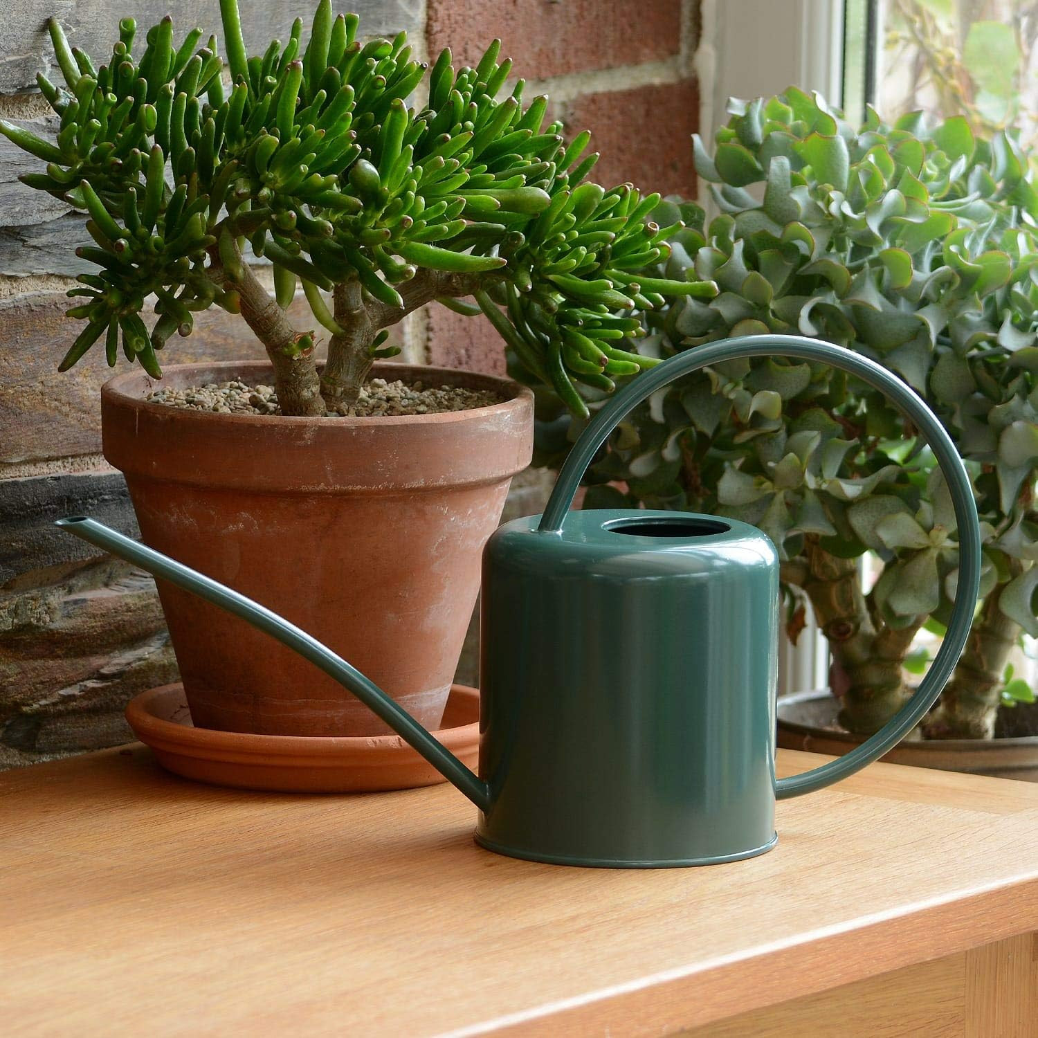 Annaffiatoio Chic 1.4L Acciaio Zincato - Il Must-Have per Urban Jungle