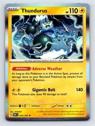 Thundurus 070/197 Obsidian Flames
