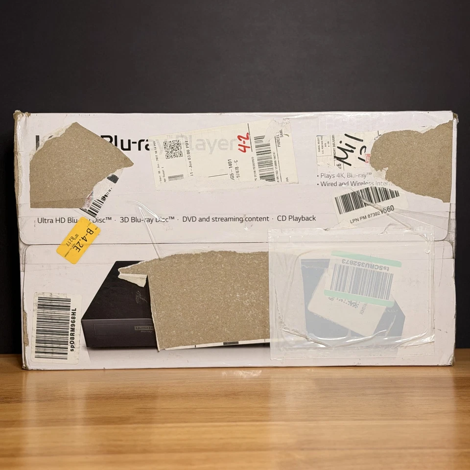 ⚡️NEW LG 4K UBKM9 Region Free WiFi & 4K UHD & 3D Blu-ray & DVD Player ⚠️Open Box - Image 2 of 4