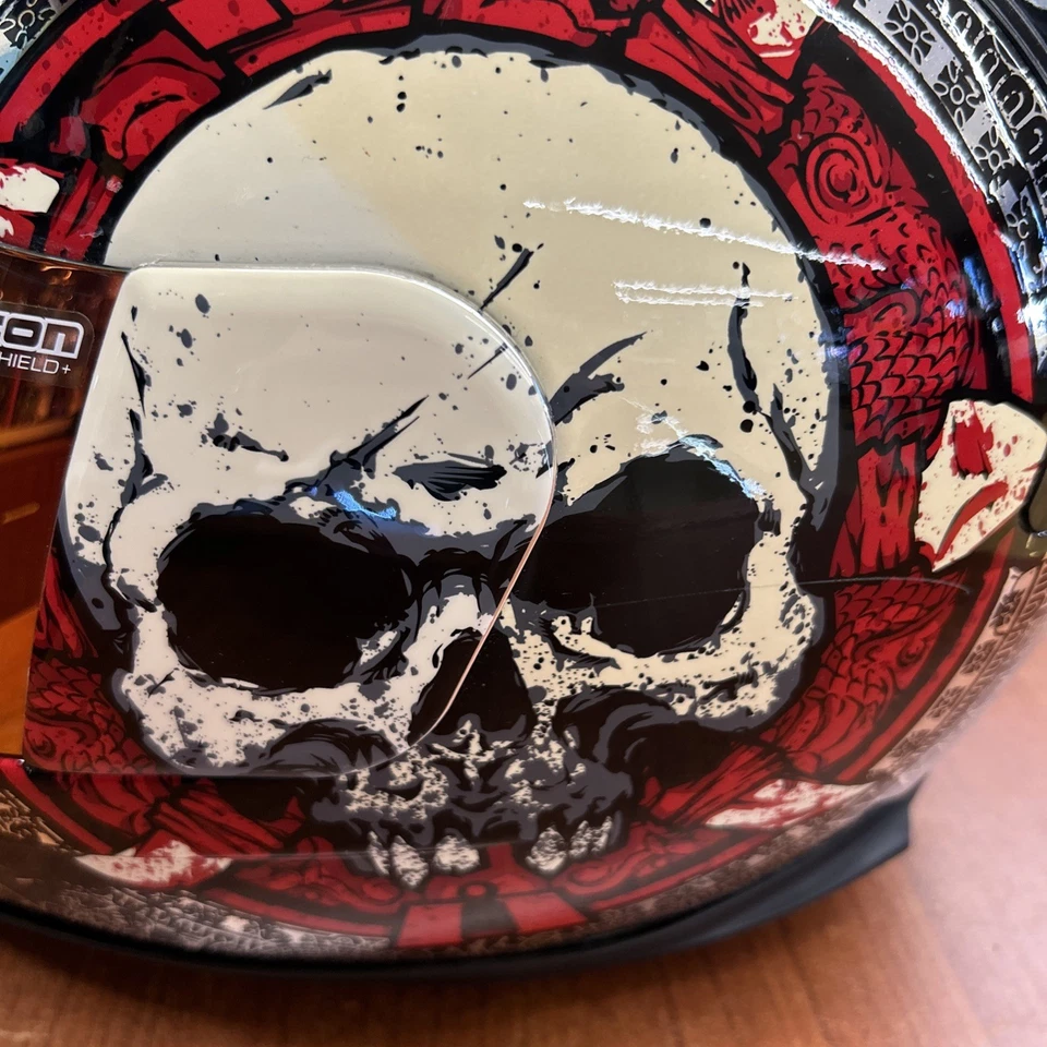 Icon Airframe Sacrifice Helmet Large 60cm - Free Shipping - Image 3 of 4