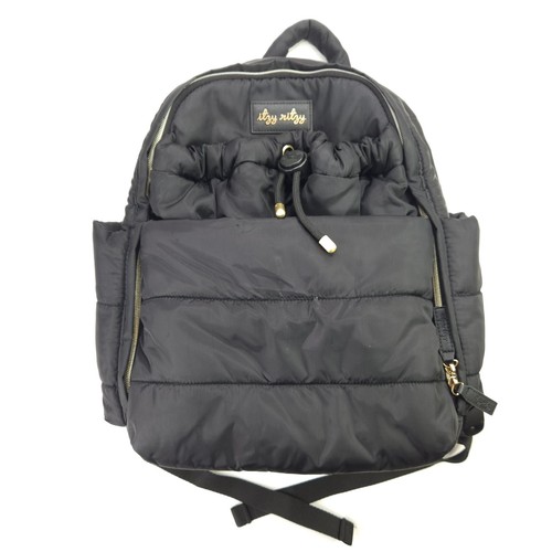 Itzy Ritzy Dream Convertible Diaper Bag Backpack Black w/ Changing Pad