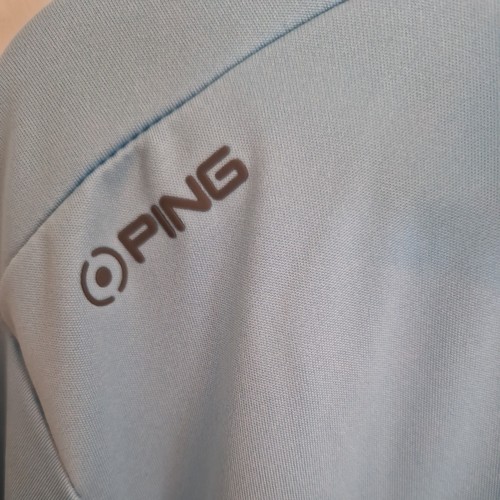 Ping Sensorcool Mens Turquoise Polo Shirt UkXL - Picture 3 of 4