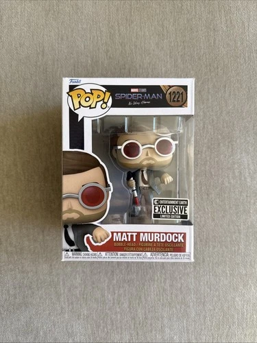 AS-IS: Funko POP! Spider-Man: No Way Home Matt Murdock with Brick Excl. Figure