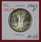 1943-P WALKING LIBERTY HALF DOLLAR