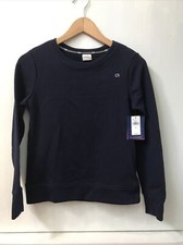 Gap Fit Girls Navy Blue Sweatshirt Cutout Back Size L 10 NWT