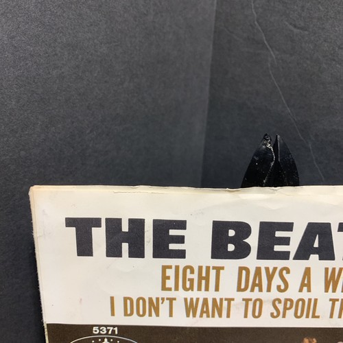 The Beatles "Eight Days A Week" 45rpm Record/Capitol #5371 - 1965/Scranton - Picture 4 of 12