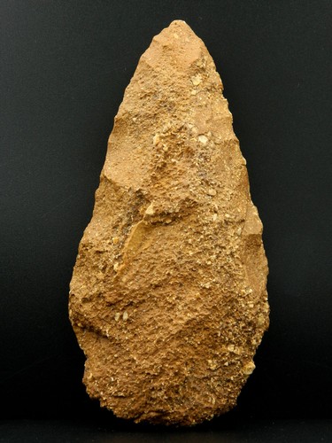 HP46 WONDERFUL, ANCIENT Paleolithic Acheulean- Handaxe - 17cm - Sahara