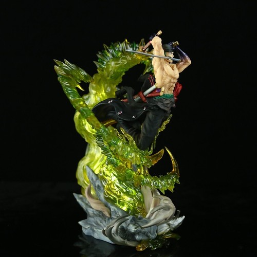 Figurine Roronoa Zoro Anime avec Effets Lumineux – Modèle Collector 30 cm | Band - Picture 15 of 24