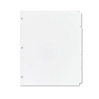 Avery Write-on Plain-tab Dividers 5-tab Letter 36 Sets 11506 on sale Avery Write-on Plain-tab Dividers 5-tab Letter 36 Sets 11506 on sale
