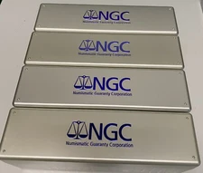NGC Silver Slab Coin Storage Box Container - Lot of 4