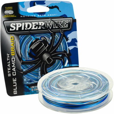 SpiderWire Stealth Braid 200 Yard Fishing Line - Blue Camo CHOOSE