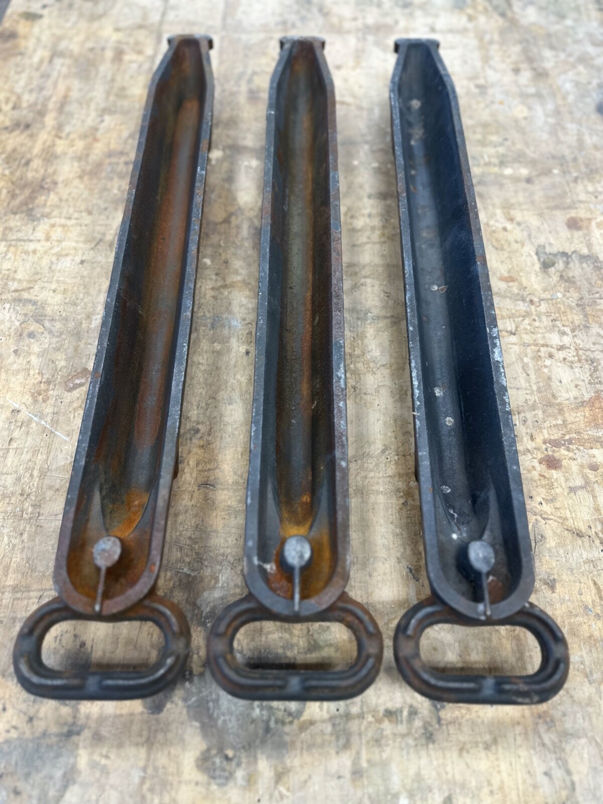 Lead Ingot Mold, Vintage Magarch pig ingot mold, Linotype, bullet, eBay