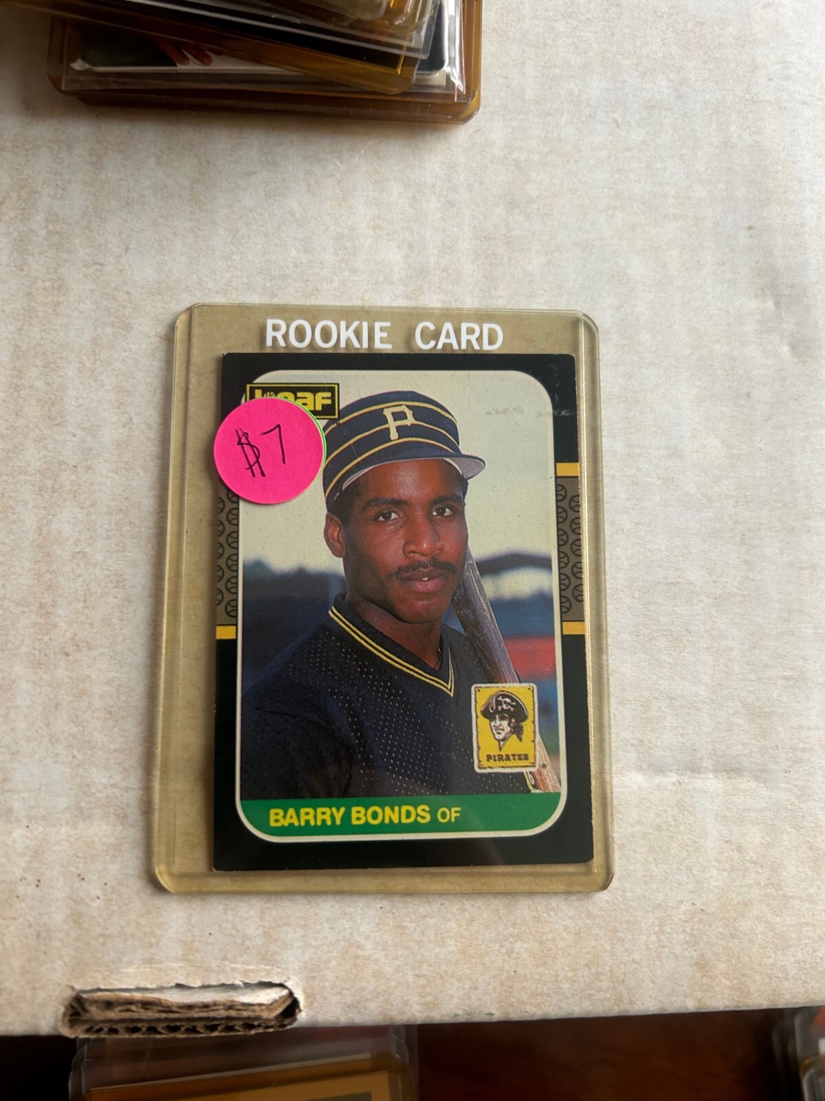 1987 Leaf Canadian - #219 Barry Bonds (RC)