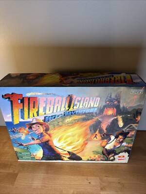 (BRAND NEW) Fireball Island: Race to Adventure Board Game DAMAGED BOX