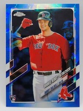 2021 Topps Chrome Sapphire Update Bobby Dalbec RC US212 Red Sox