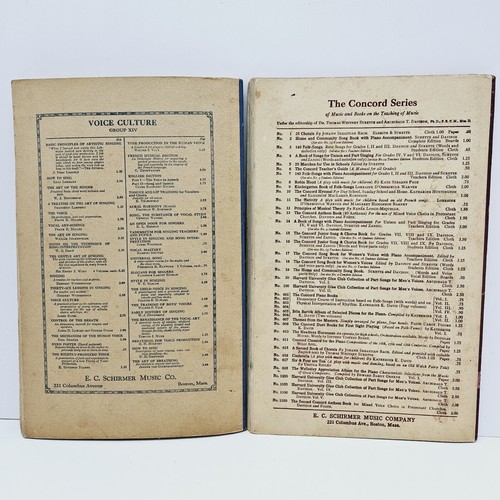 1940 Vocal Duets Secular W/ Piano Sheet Music Books Victor Prahl E.C. Schirmer - Picture 2 of 14