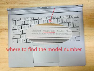 Microsoft Surface Book 1 シルバー バッテリージャンク Microsoft Surface Book 1 シルバー バッテリージャンク