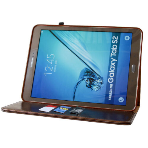 Premium Leder Schutzhülle Samsung Galaxy Tab A6 10,1" 2016 Tablet Tasche Hülle - Bild 7 von 12