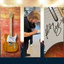 GFA Fantasy Rock Legend * ALDO NOVA * Chitarra Elettrica Rara Firmata PROVA COA