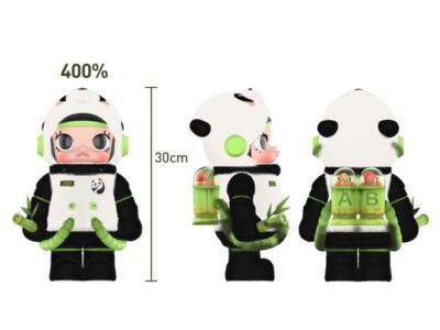 POPMART MEGA SPACE MOLLY 400% Panda Limited Edition Collectible