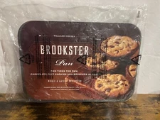 Williams Sonoma BROOKSTER PAN chocolate chip cookie & brownie in one 6 well cake