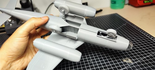 Arado E.395 1:48 oder 1:72 Bausatz - model kit 3d printed - Picture 10 of 14