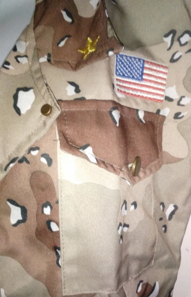 RG костюм Storm Fox American пустыни битвы коричневый короткое платье женщина размер 6/8 - Изображение 4 из 4