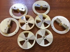 4 sets Northwestern A&A Ashland Adjustable Candy Vending Wheel and Brush