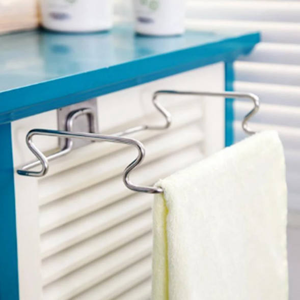 Storage Garbage Bag Holder Cupboard Door Back Kitchen Garbage Rubbish Bag 