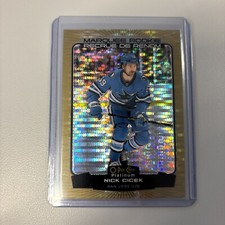 2022-23 OPC Platinum Marquee Rookie Seismic Gold Nick Cicek #274 Sharks /50