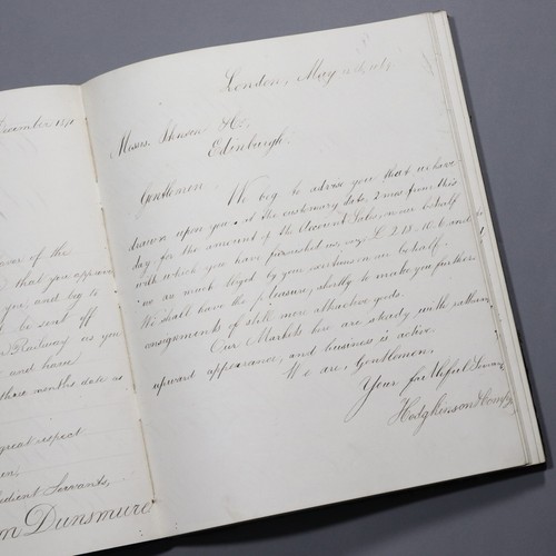 An Antique Victorian Hand Writting School Excercise Book, Master Coombes, 1869. - Picture 3 of 13