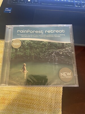 Rainforest Retreat SEALED CD Music & Nature Sounds Relaxation