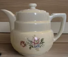 Vintage Enterprise Aluminum Co Drip-O-Lator Coffee Tea Pot Floral Superior Ware