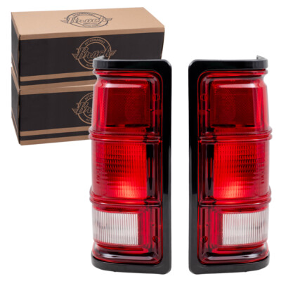 Tail Light For 1988-1996 Dakota Black Bezel From 11/27/1987 Set