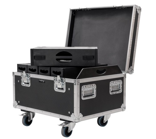 2U Wooden Rack Sleeves with Transport Road Trunk (holds up to 5 Wooden Sleeves) - Picture 1 of 9