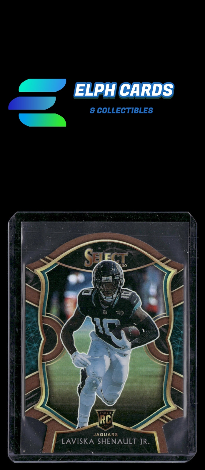 2020 Panini Select #59 Laviska Shenault Jr. Copper Prizm Die Cut #/355